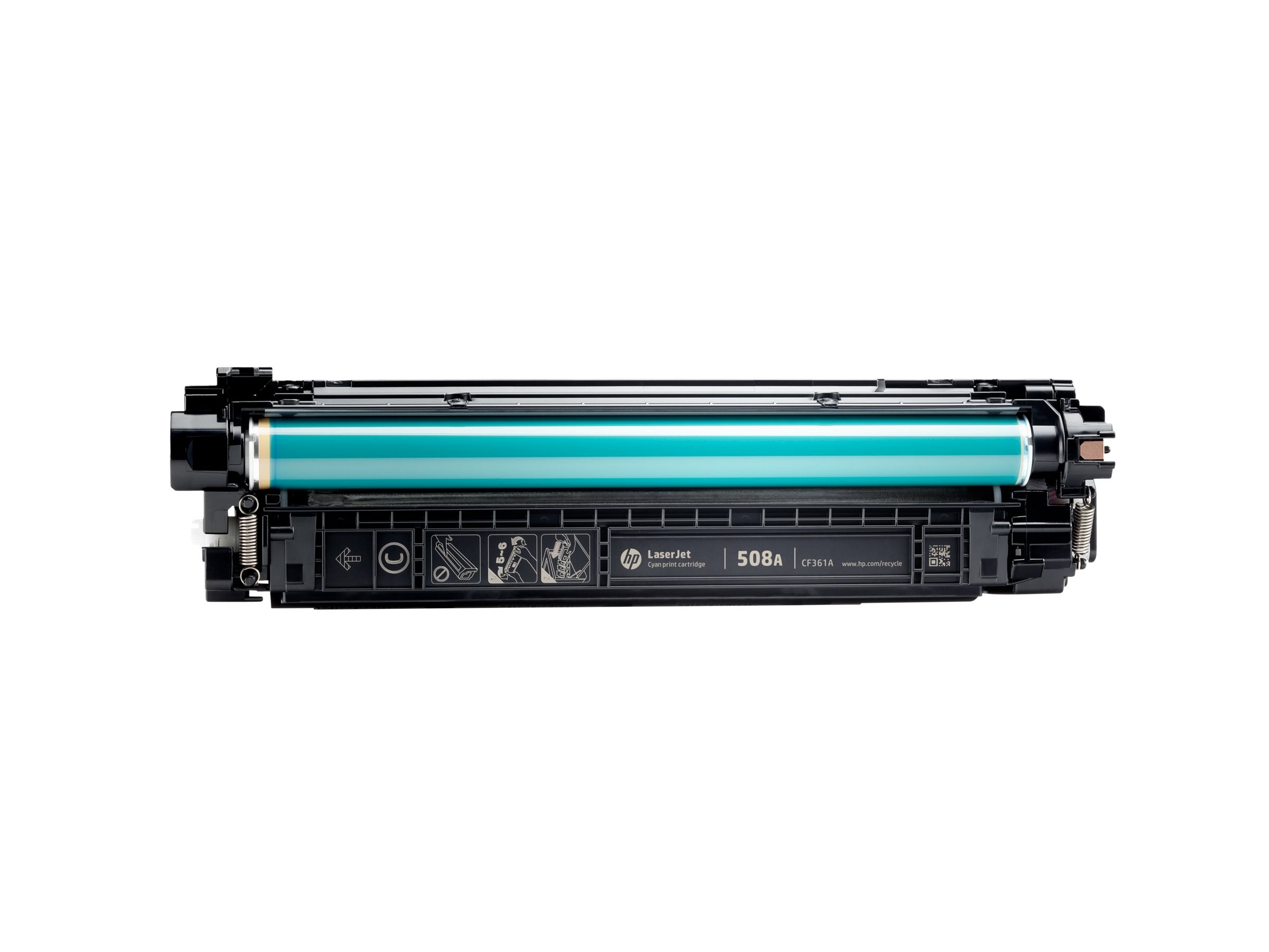 HP 508A Toner cartridge CF361A cyan Vorderansicht