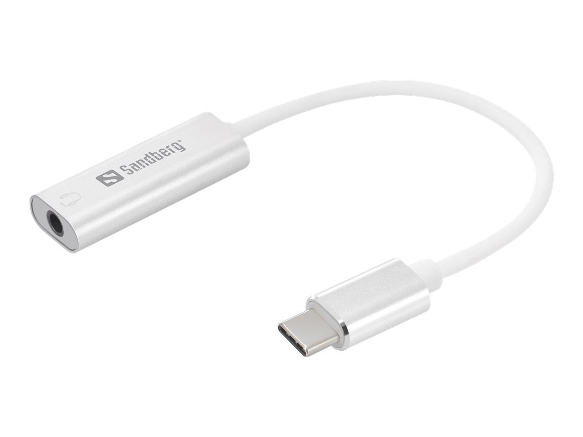 SANDBERG USB-C Audio Adapter Vorderansicht