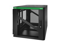 APC NetShelter 12U Wallmount Rack Enclosure Cabinet Side Mount UPS Depth