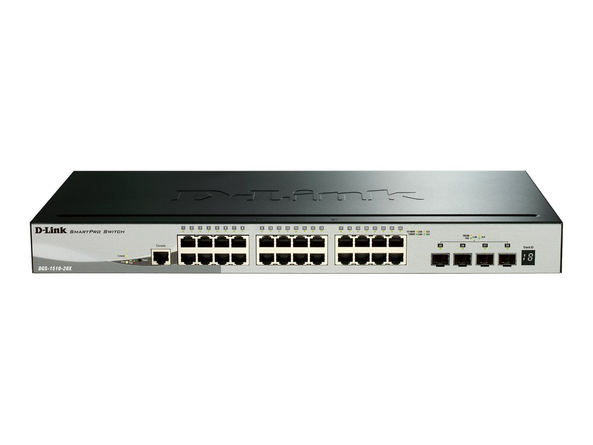 D-LINK DGS-1510-28X/E 28-Port Gigabit Switch Verpackung
