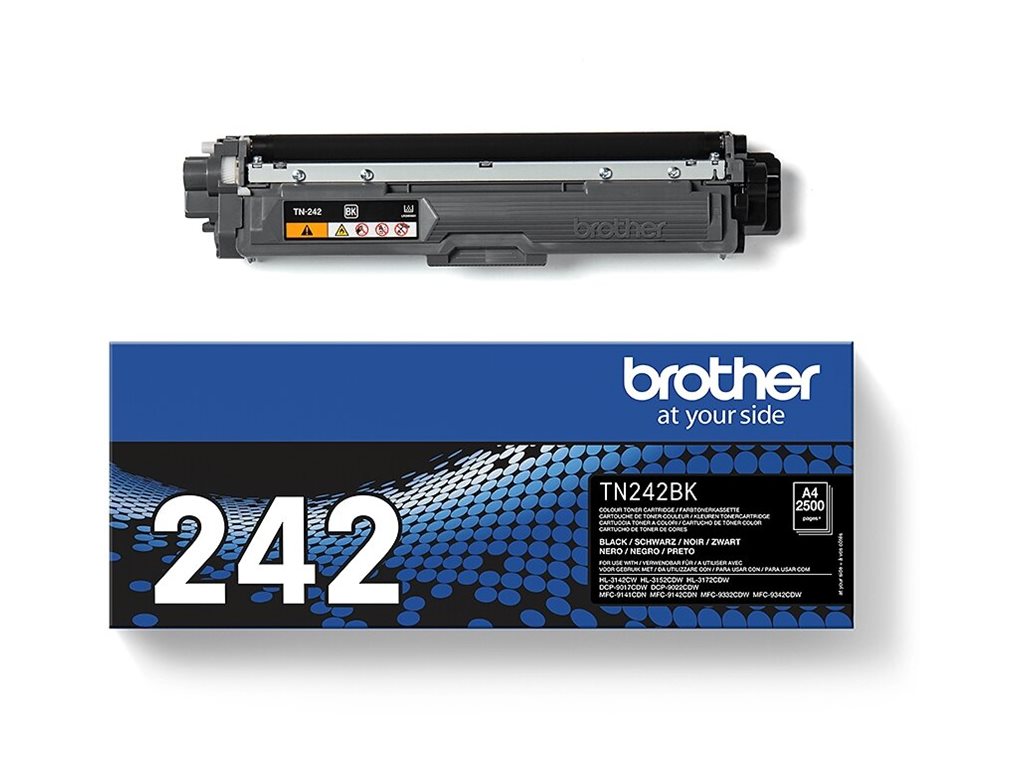 BROTHER TN242BK Toner schwarz Vorderansicht