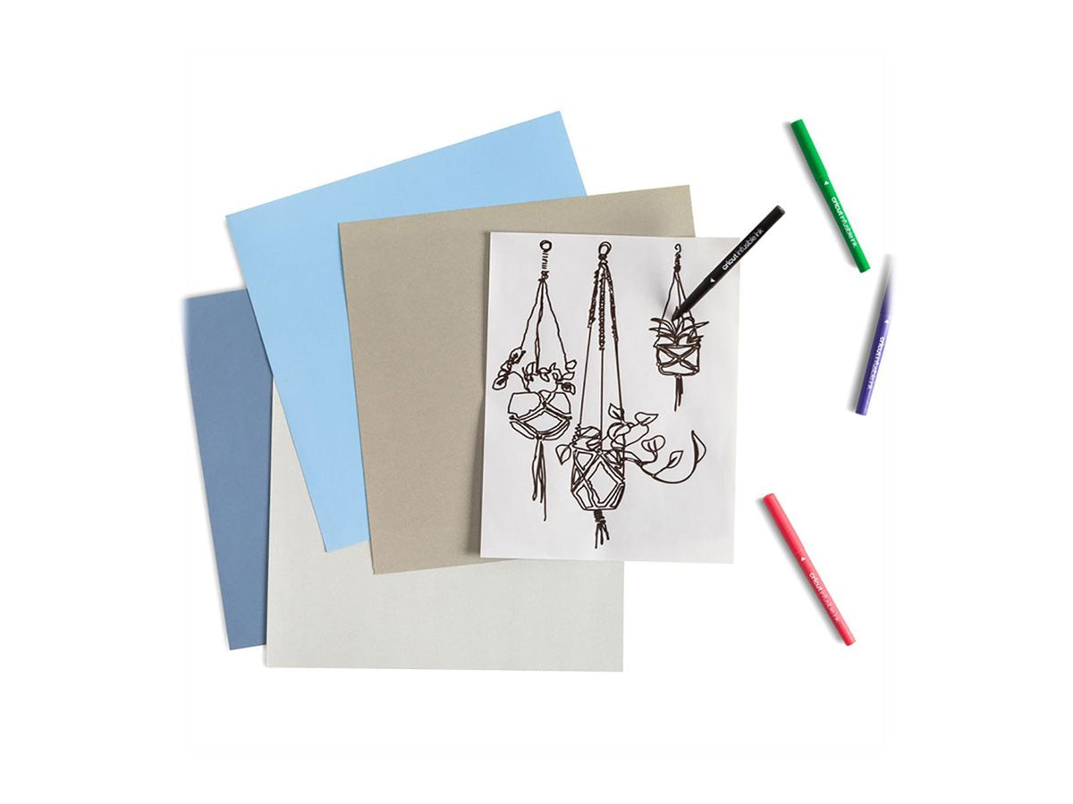 CRICUT Explore/Maker Infusible Ink Medium Point Pen Set 5-pack Brights(P) Verpackung