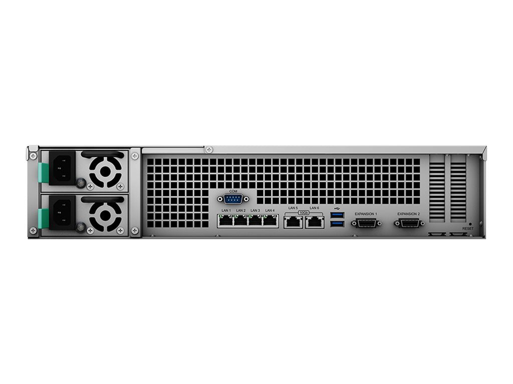 Vorderansicht der SYNOLOGY RS3621xs+ NAS-RackStation