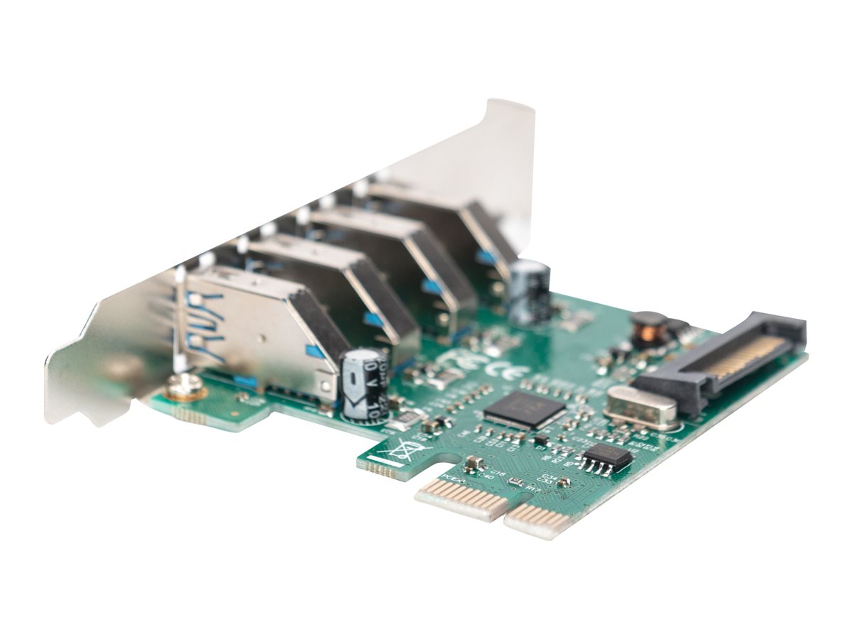 DIGITUS USB 3.0 4 Port PCI Express Add-On card Vorderansicht