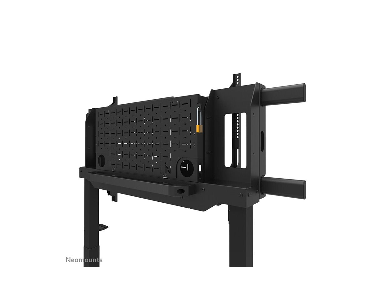 NEOMOUNTS MOVE Lift XL TV trolley Detailansicht der Rollen