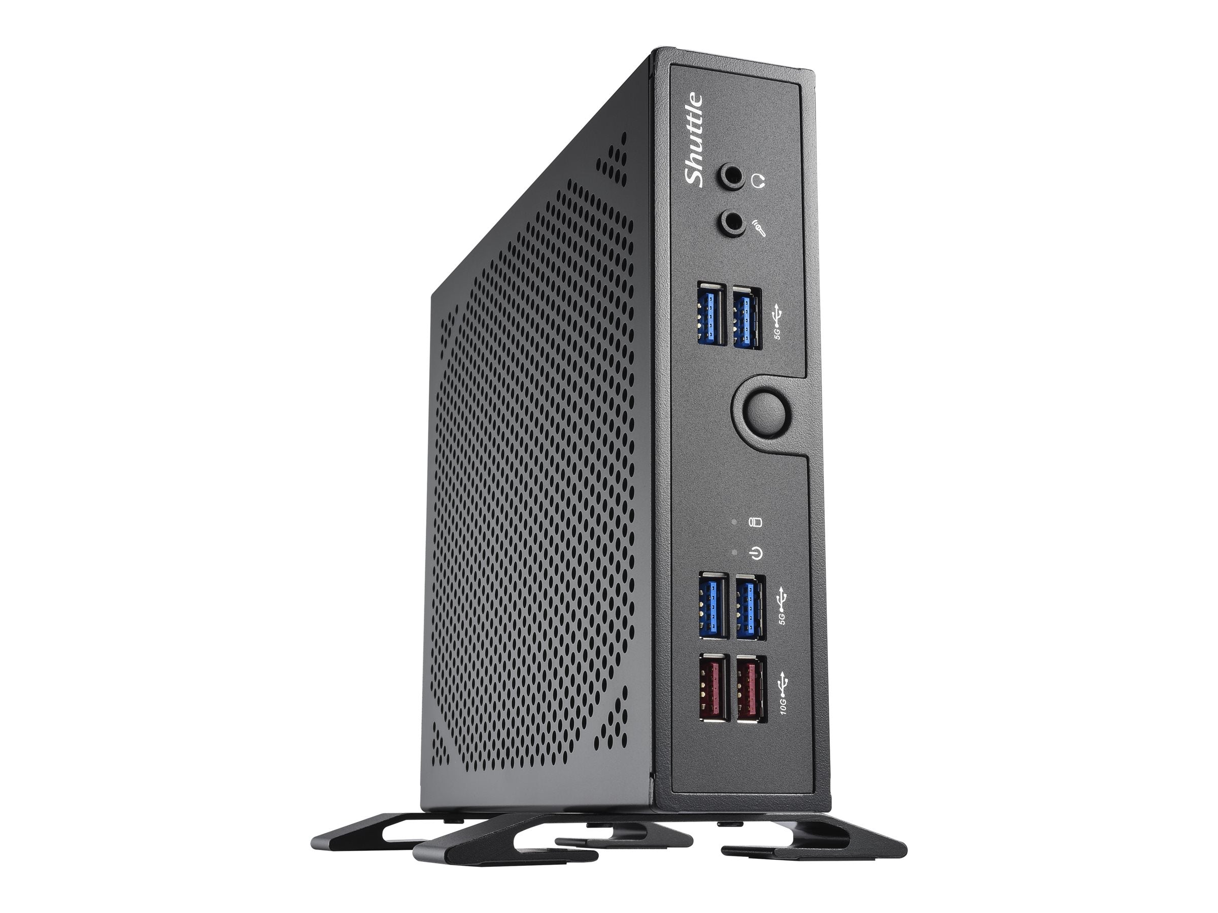 SHUTTLE Barebone XPC slim DS50U5 Rückansicht