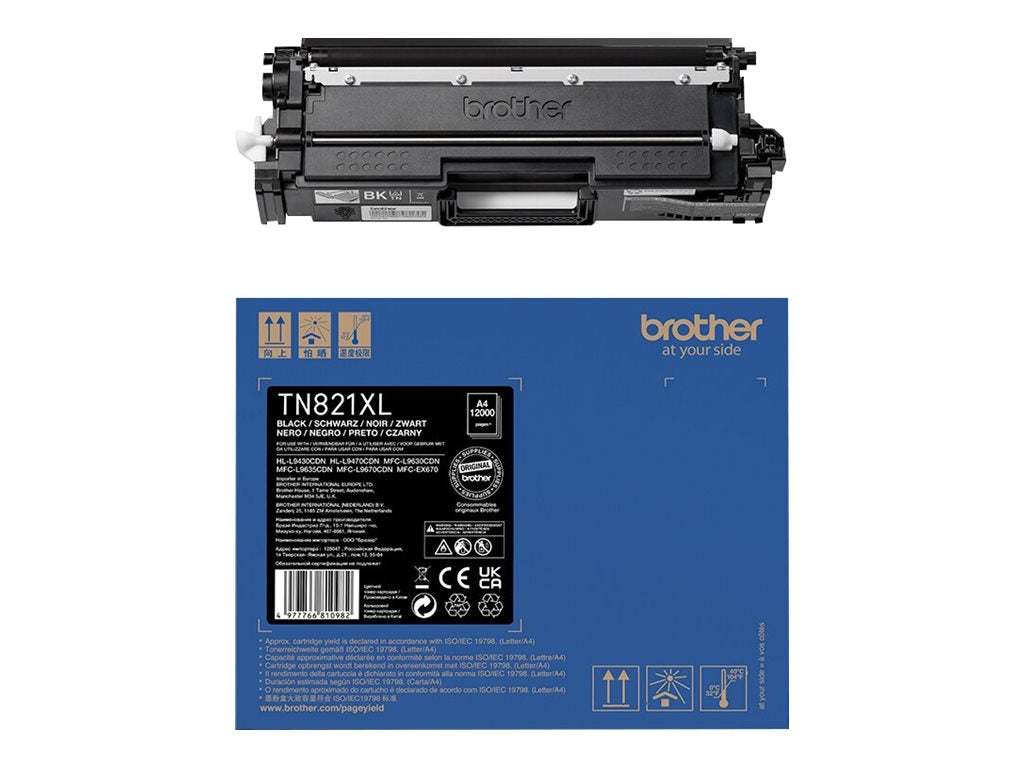 BROTHER TN-821XLBK Tonerpatrone Detailansicht