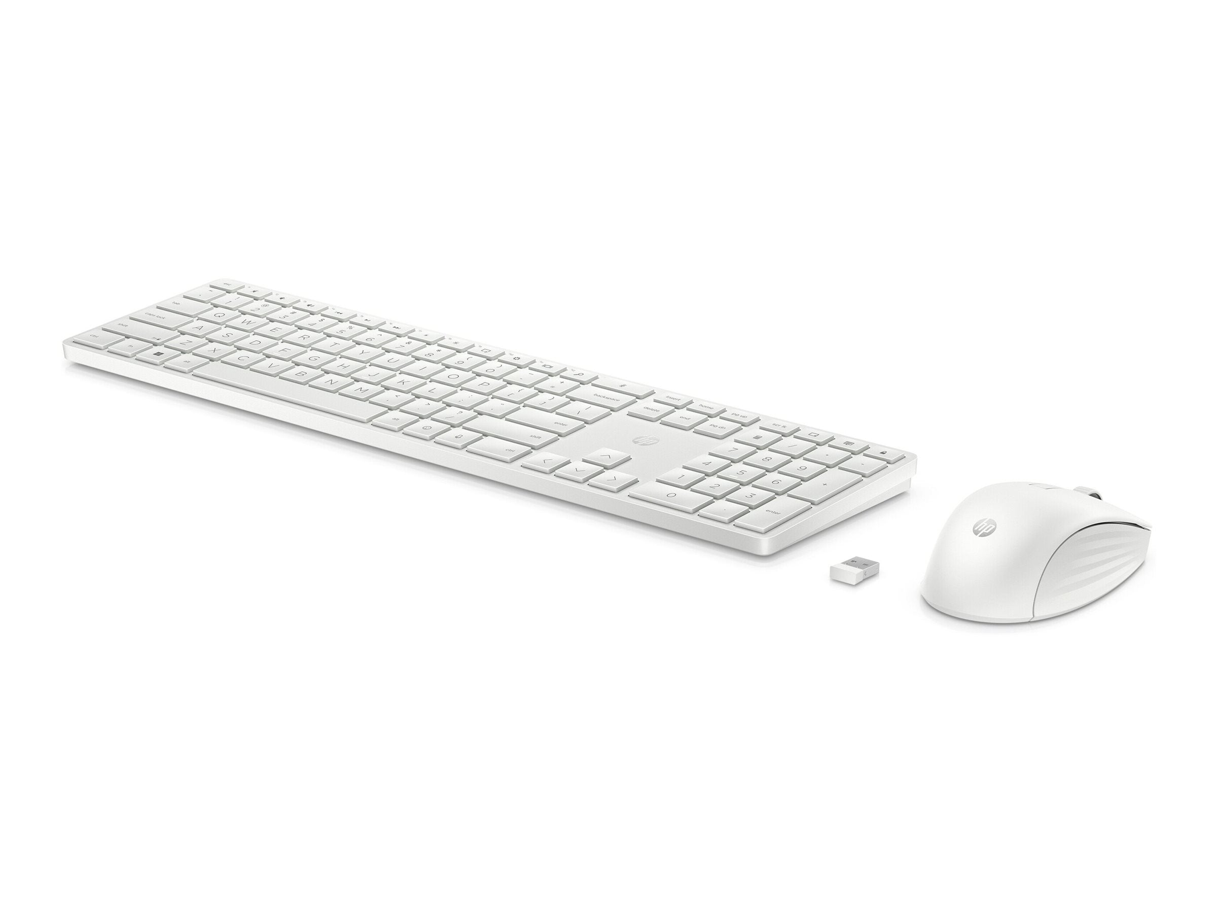 HP 655 Wireless Keyboard und Maus Combo White Detailansicht