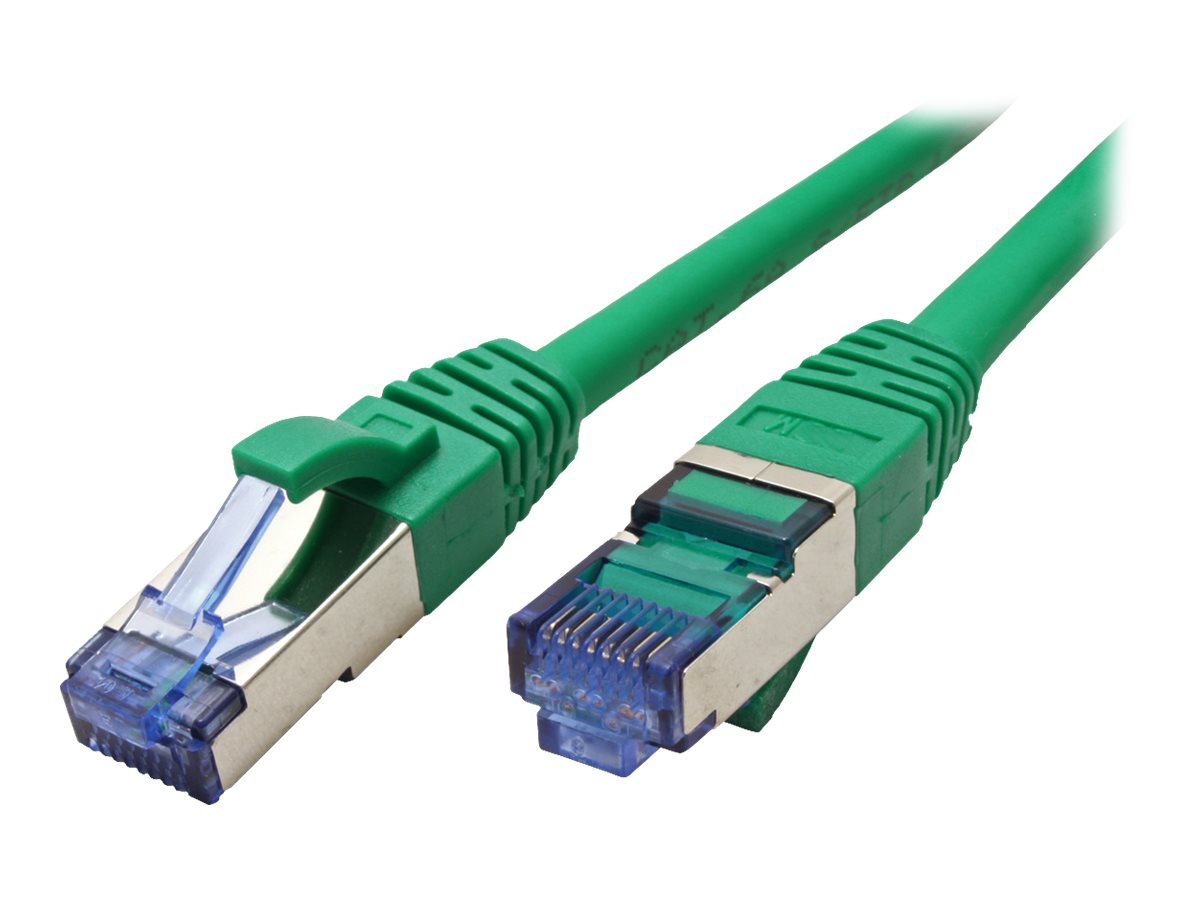 VALUE Patchkabel Kat.6A Class EA S/FTP PiMF LSOH grün 15m - Verpackung