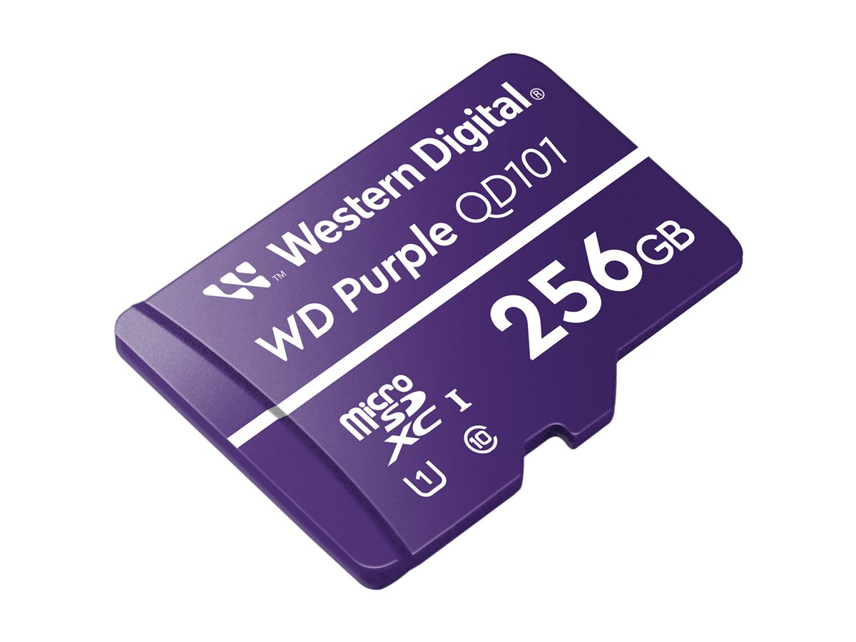 WD Purple 256GB microSDXC Karte Verpackung