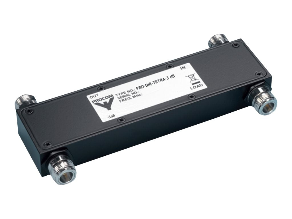 PROCOM PRO-DIR TETRA-3 dB Richtkoppler Vorderansicht