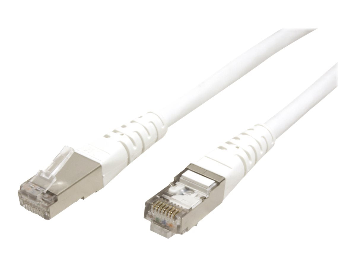 ROLINE Patchkabel Kat.6 Class E S/FTP PiMF weiss 15m - Verpackung