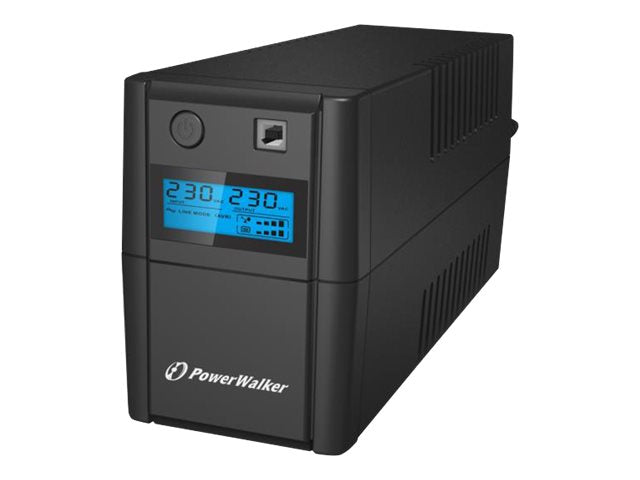 POWERWALKER VI 850SE LCD/IEC UPS AC 230V 480Watt 850VA 9Ah USB output connectors 4 Black