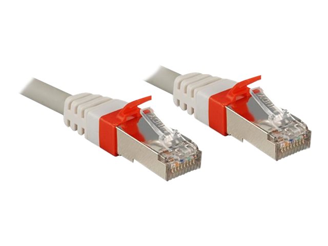 LINDY SSTP Cat.6A Kabel grau 2,0m Detailansicht