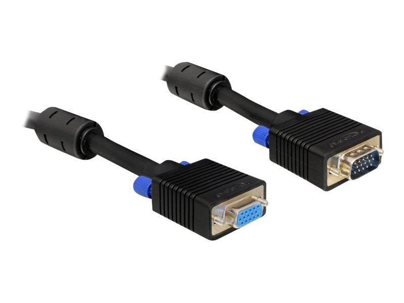 DELOCK Kabel Monitorverlängerung 3,0m - Vorderansicht