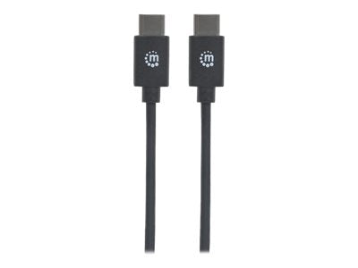 MANHATTAN USB 2.0 Typ C-Kabel 3m Detailansicht