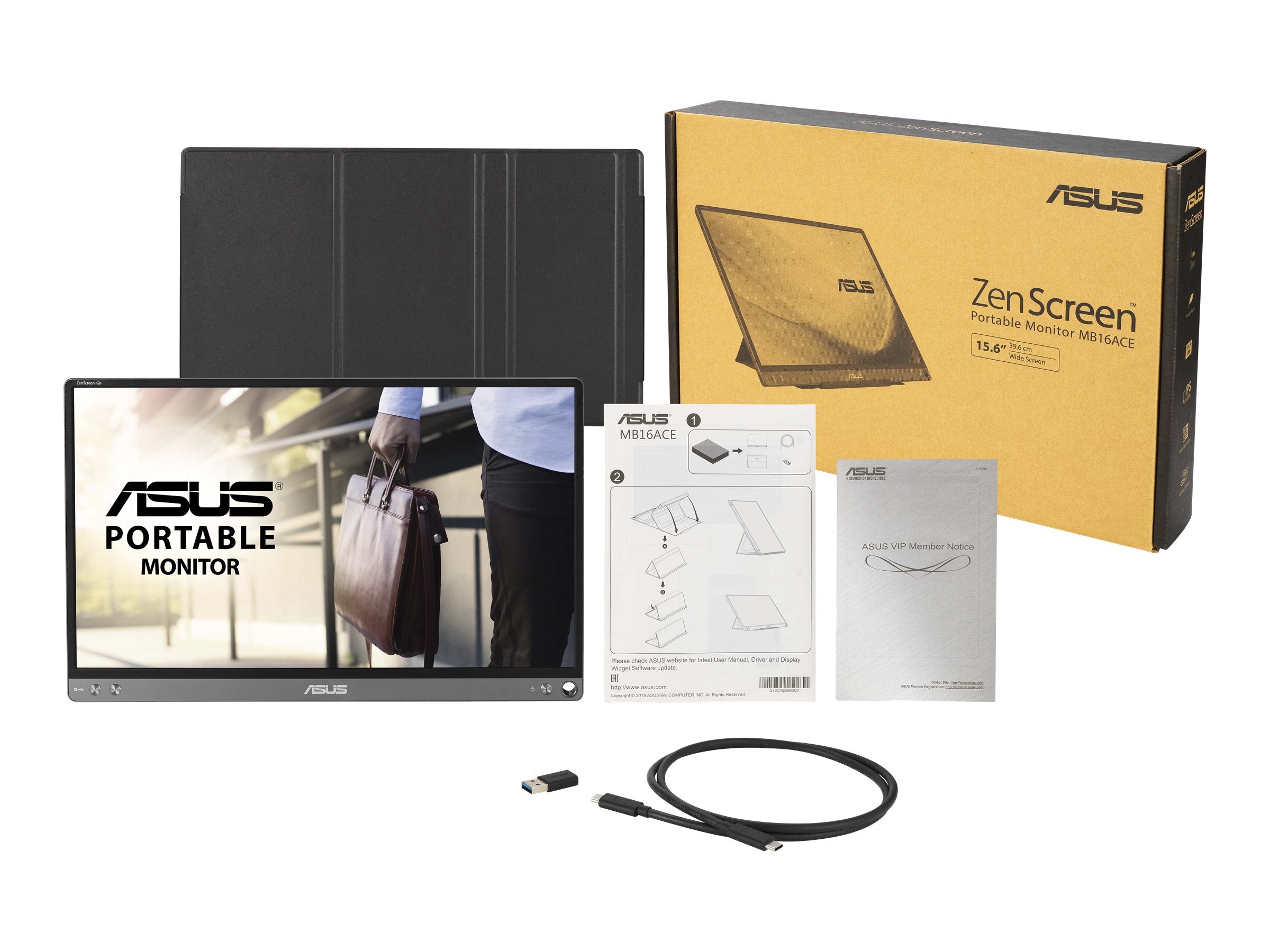 ASUS ZenScreen MB16ACE Verpackung