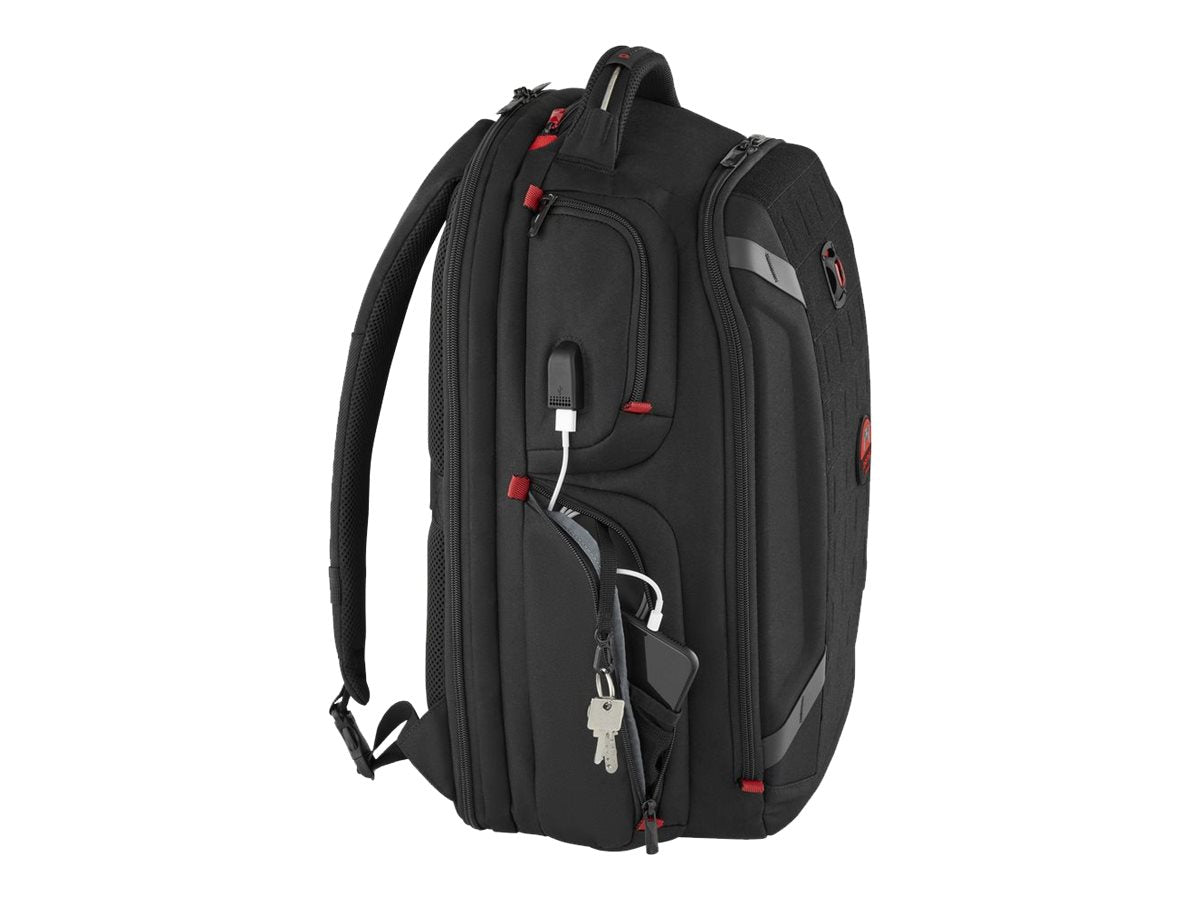 WENGER PlayerOne gaming laptop backpack Seitenansicht