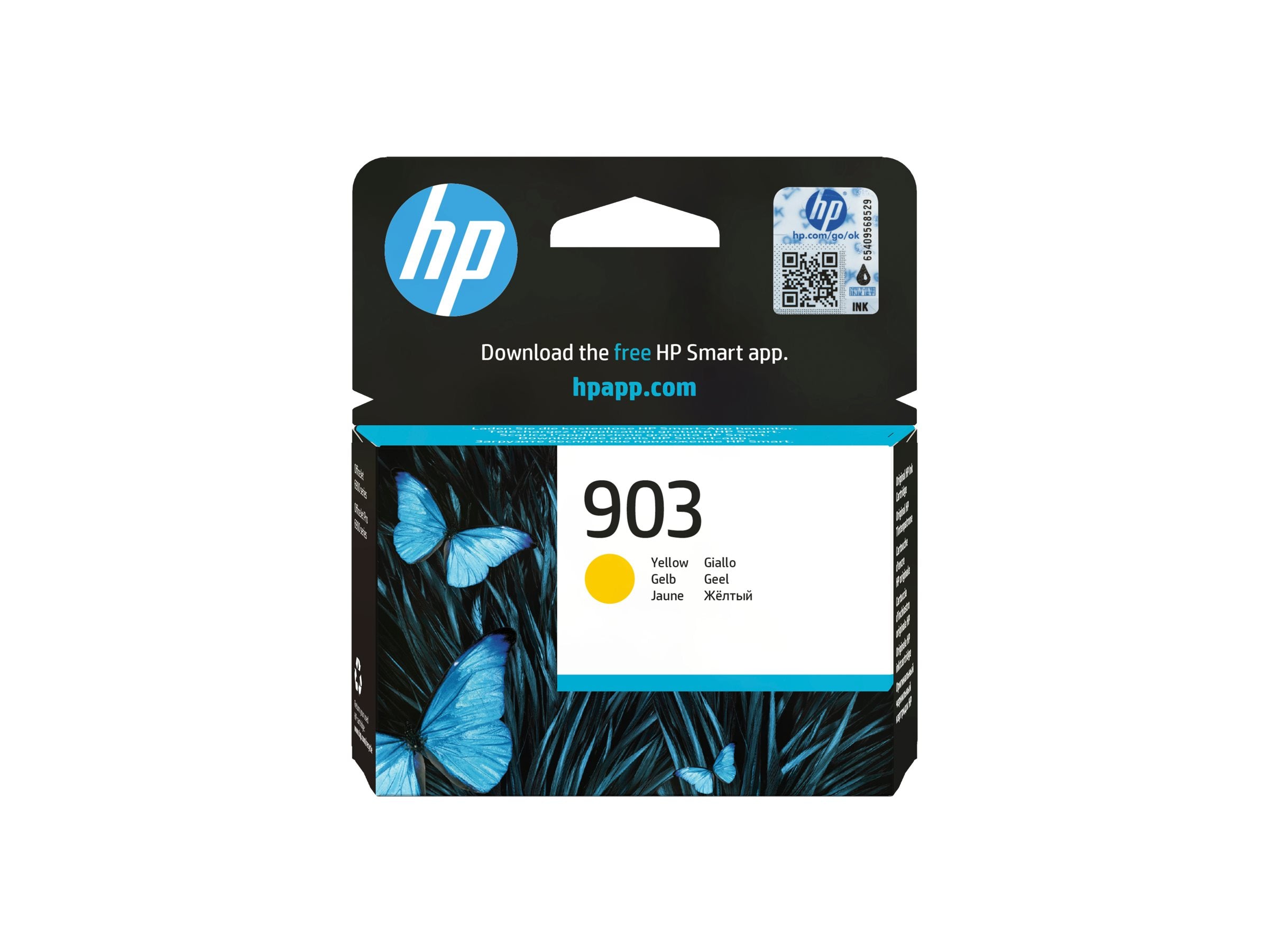 HP 903 Tintenpatrone Gelb Verpackung