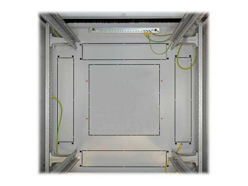 EFB 48,3cm 19Zoll Netzwerkschrank PRO SERIE Innenansicht