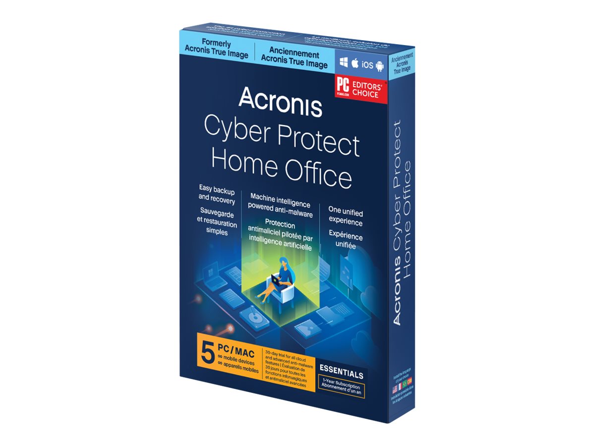 Acronis True Image Essentials Verpackung