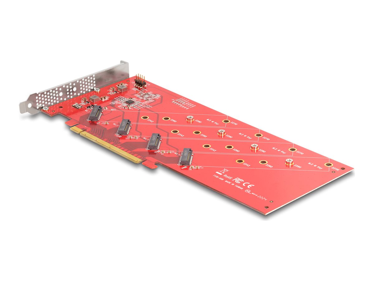 DELOCK PCI Express x16 Karte Vorderansicht