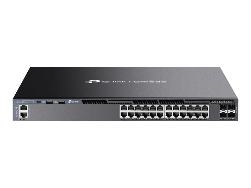 TP-LINK SG6428X Omada 24-Port Gigabit Switch Vorderansicht