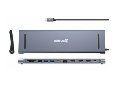 MANHATTAN USB-C PD Dockingstation Detailansicht