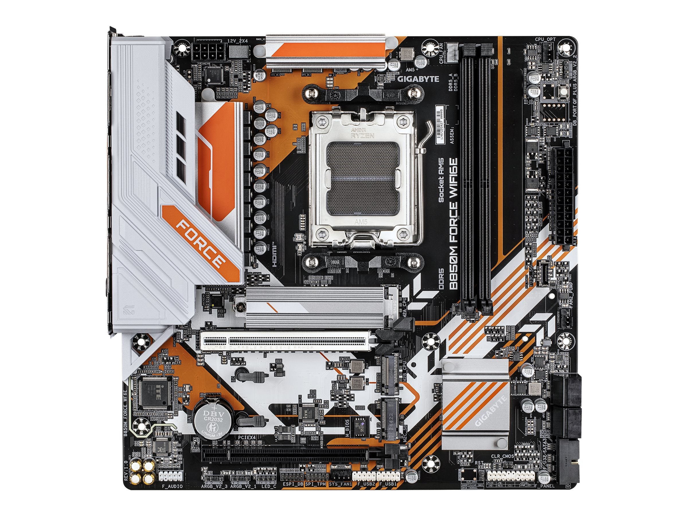 GIGABYTE B850M FORCE WF6E Motherboard Vorderansicht
