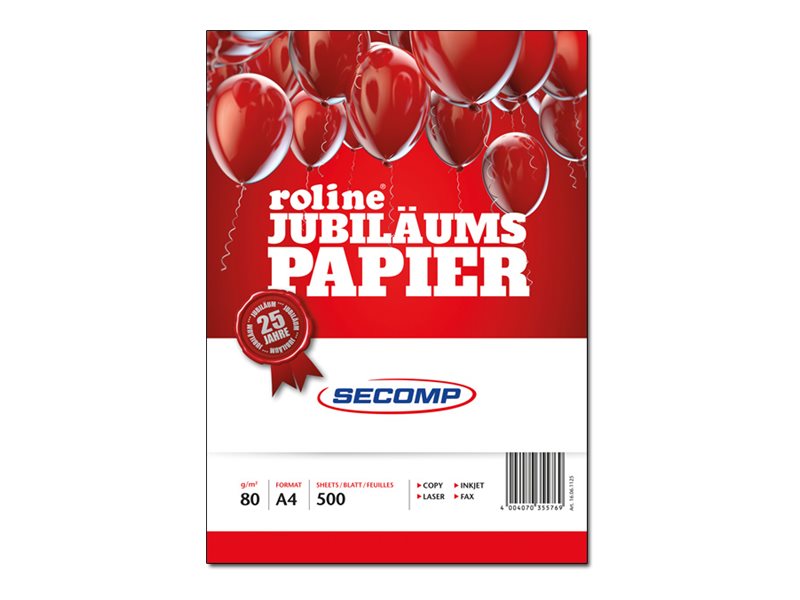ROLINE Kopierpapier A4 80g 500 Blatt - Vorderansicht