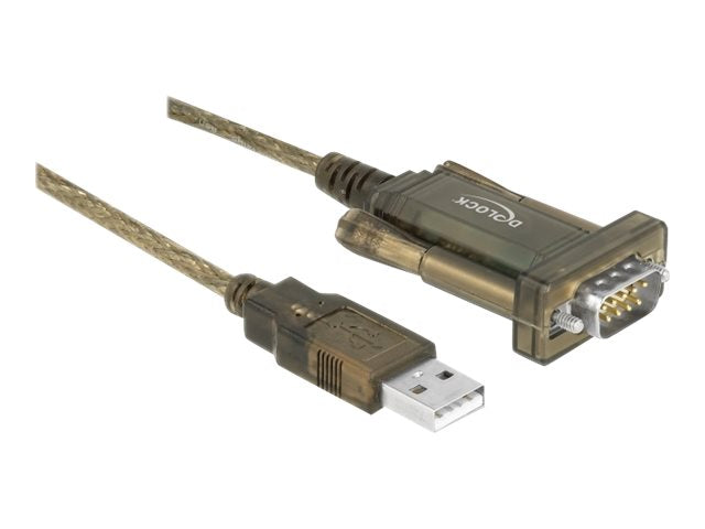 DELOCK Adapter USB 2.0 Typ-A > 1 x Seriell DB9 RS-232 - Verpackung