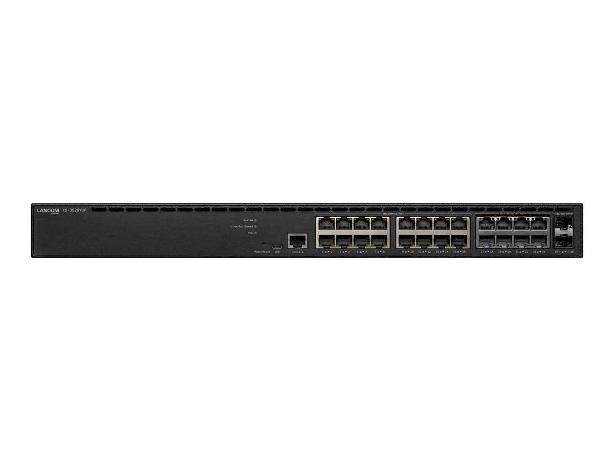 LANCOM XS-3526YUP Managed L3-Lite Switch Vorderansicht