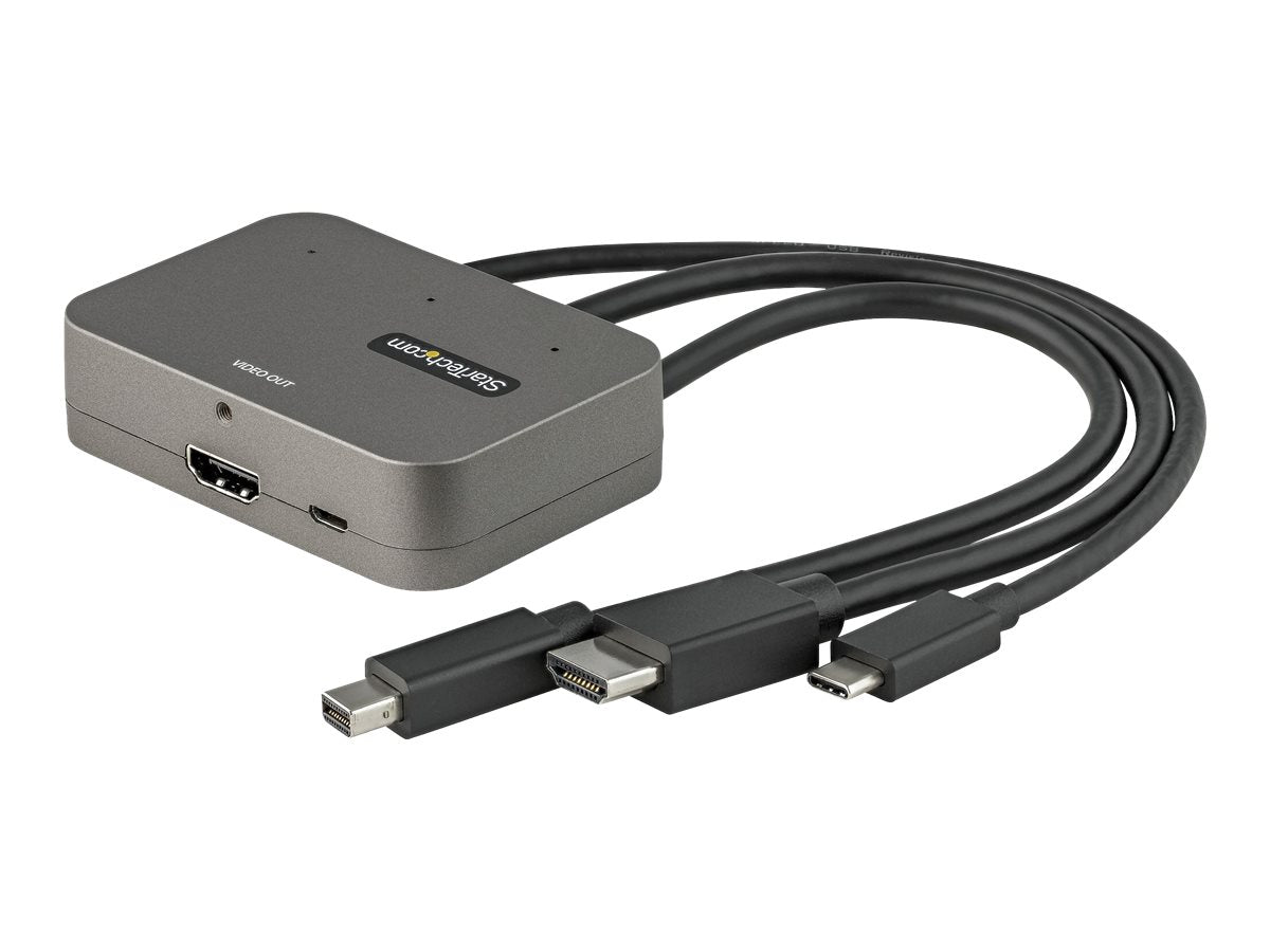 STARTECH.COM 3-in-1 Multiport auf HDMI Adapter Anschlussansicht
