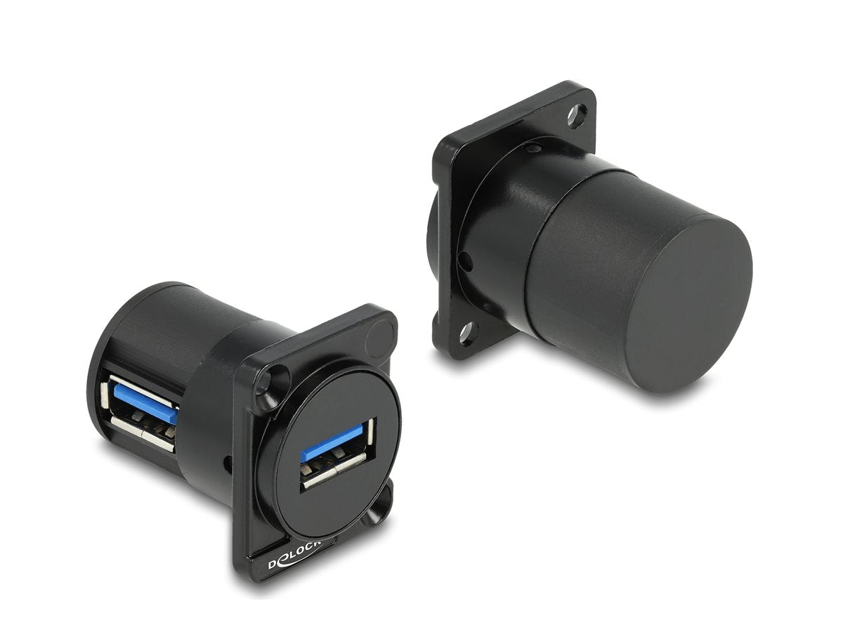DELOCK D-Typ Modul DisplayPort Buchse zu Buchse 4K schwarz