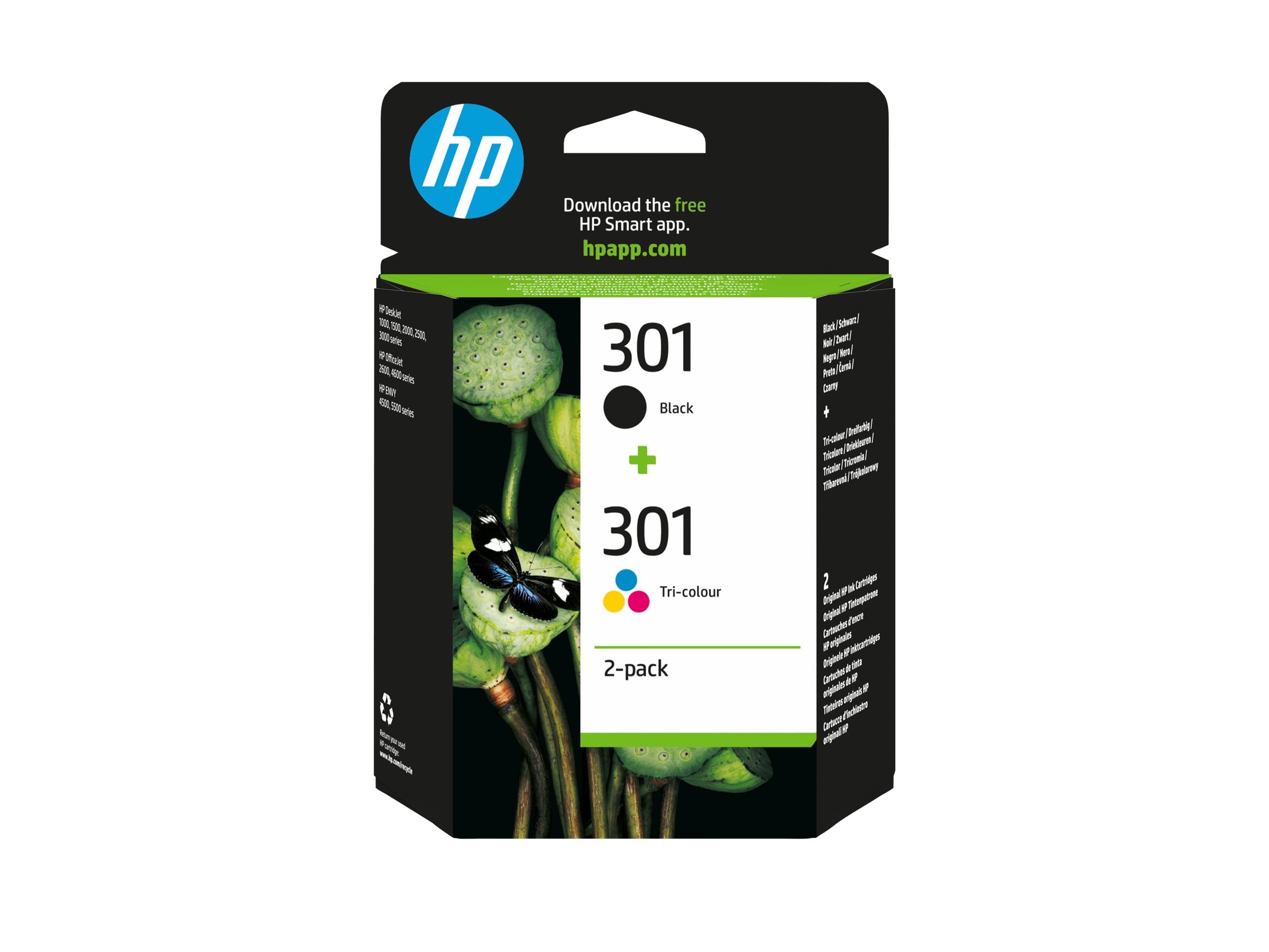HP 301 original Ink cartridge N9J72AE Verpackung