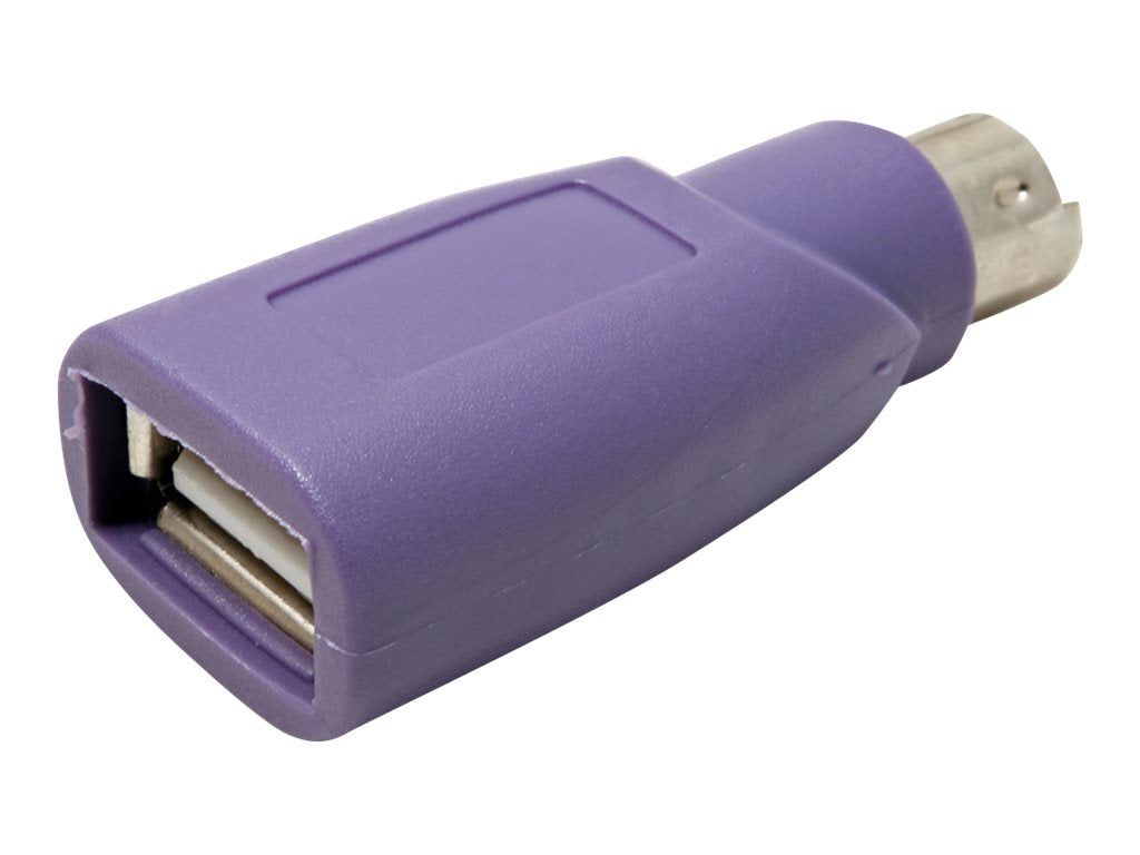 VALUE PS/2 - USB Tastatur-Adapter violett Verpackung