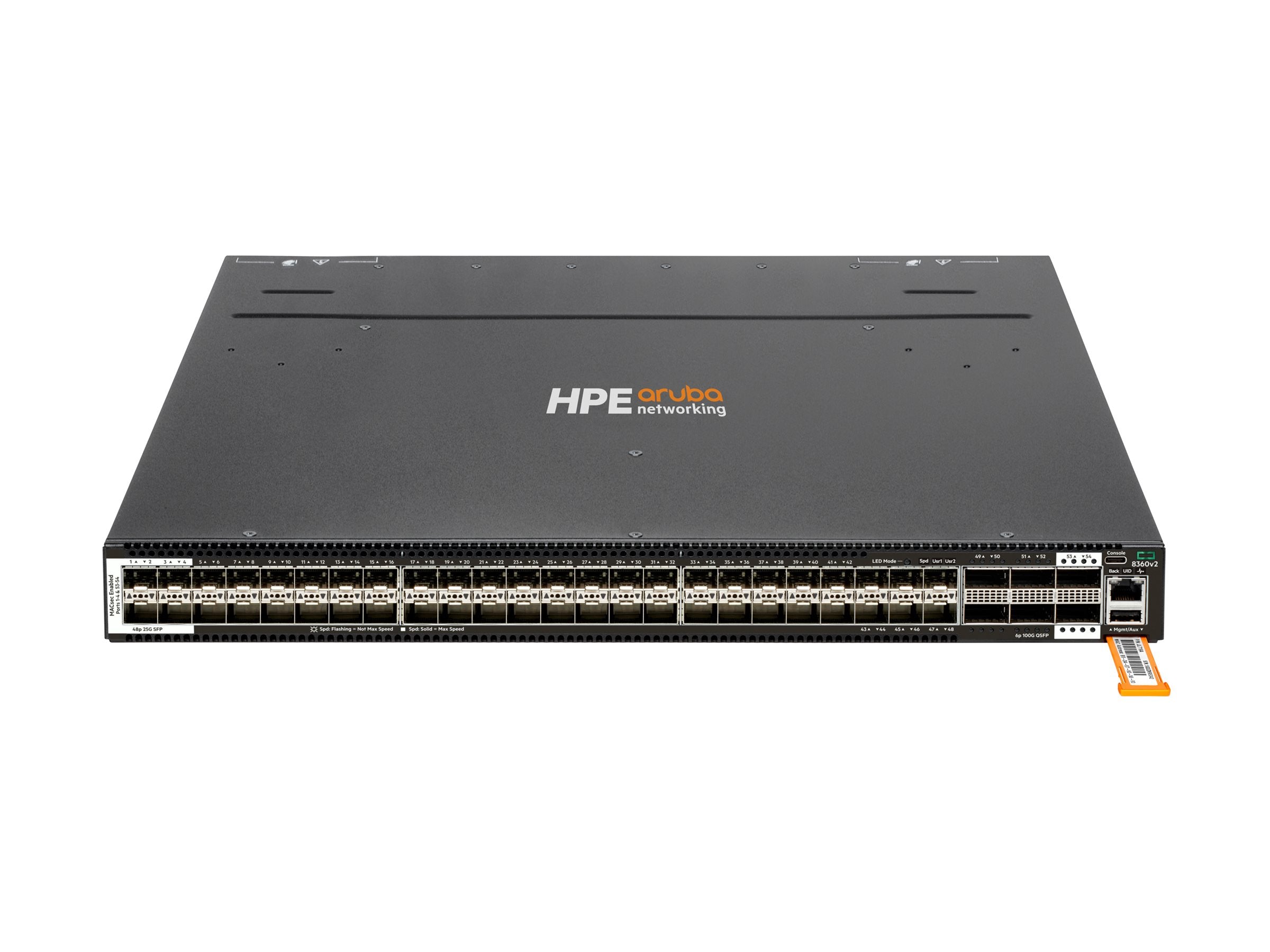 HPE Aruba 8360-48Y6C v2 FB 5F 2AC Bdl JmpCbl-ROW