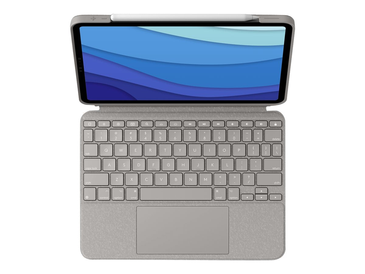 LOGITECH Combo Touch für iPad Pro - Vorderansicht