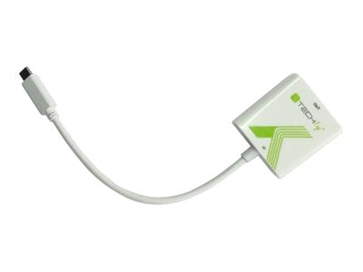 TECHLY Adapter USB3.1 HDMI Stecker Typ C auf HDMI 4K 60Hz Vorderansicht
