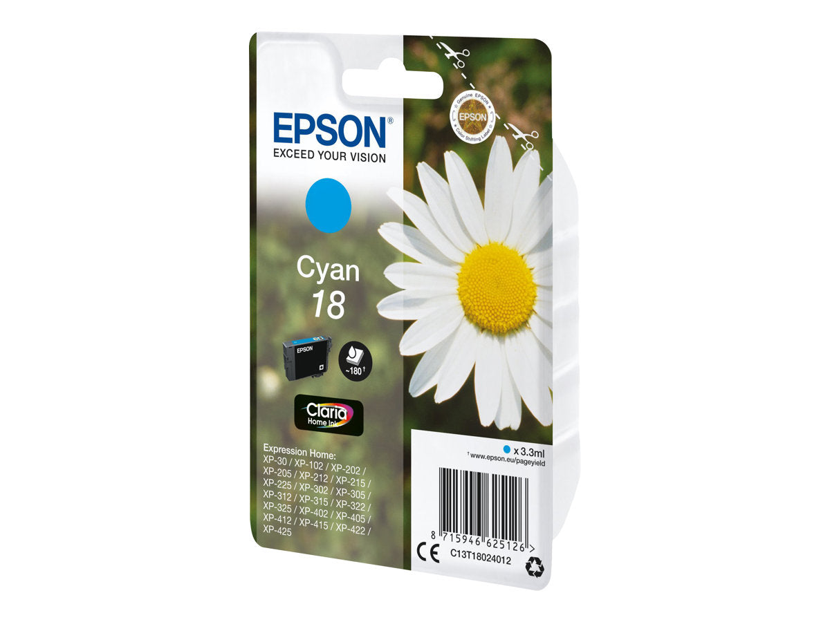 EPSON 1LB 18 Tintenpatrone Cyan Detailansicht