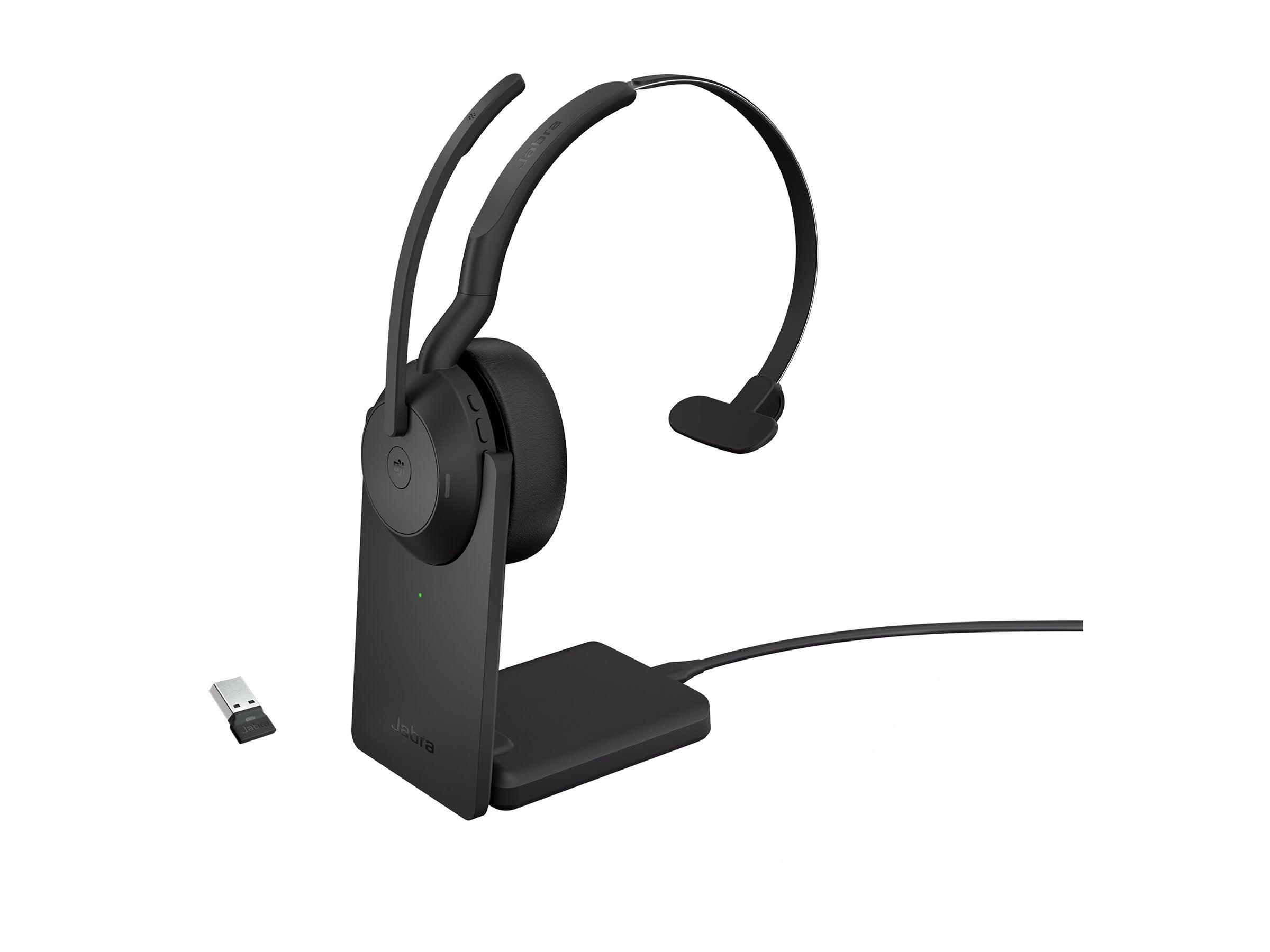 JABRA Evolve2 55 Link380/390a MS Mono Stand Headset Vorderansicht