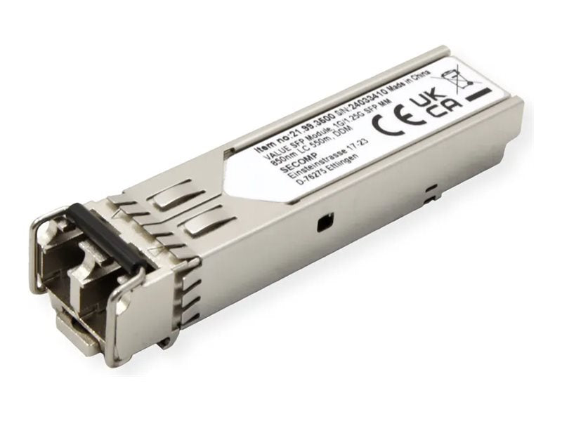 VALUE SFP Modul MiniGBIC SX/LC Vorderansicht