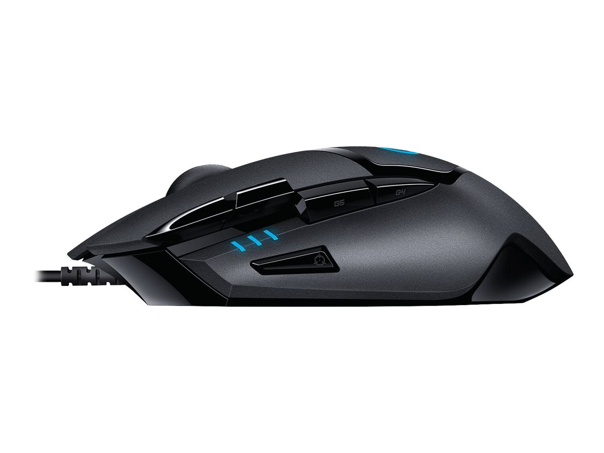 LOGITECH G402 Hyperion Fury FPS Gaming Mouse USB - Seitenansicht