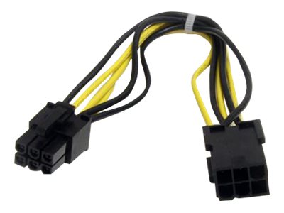 STARTECH.COM 8in 6 pin PCI Express Power Extension Cable - Vorderansicht