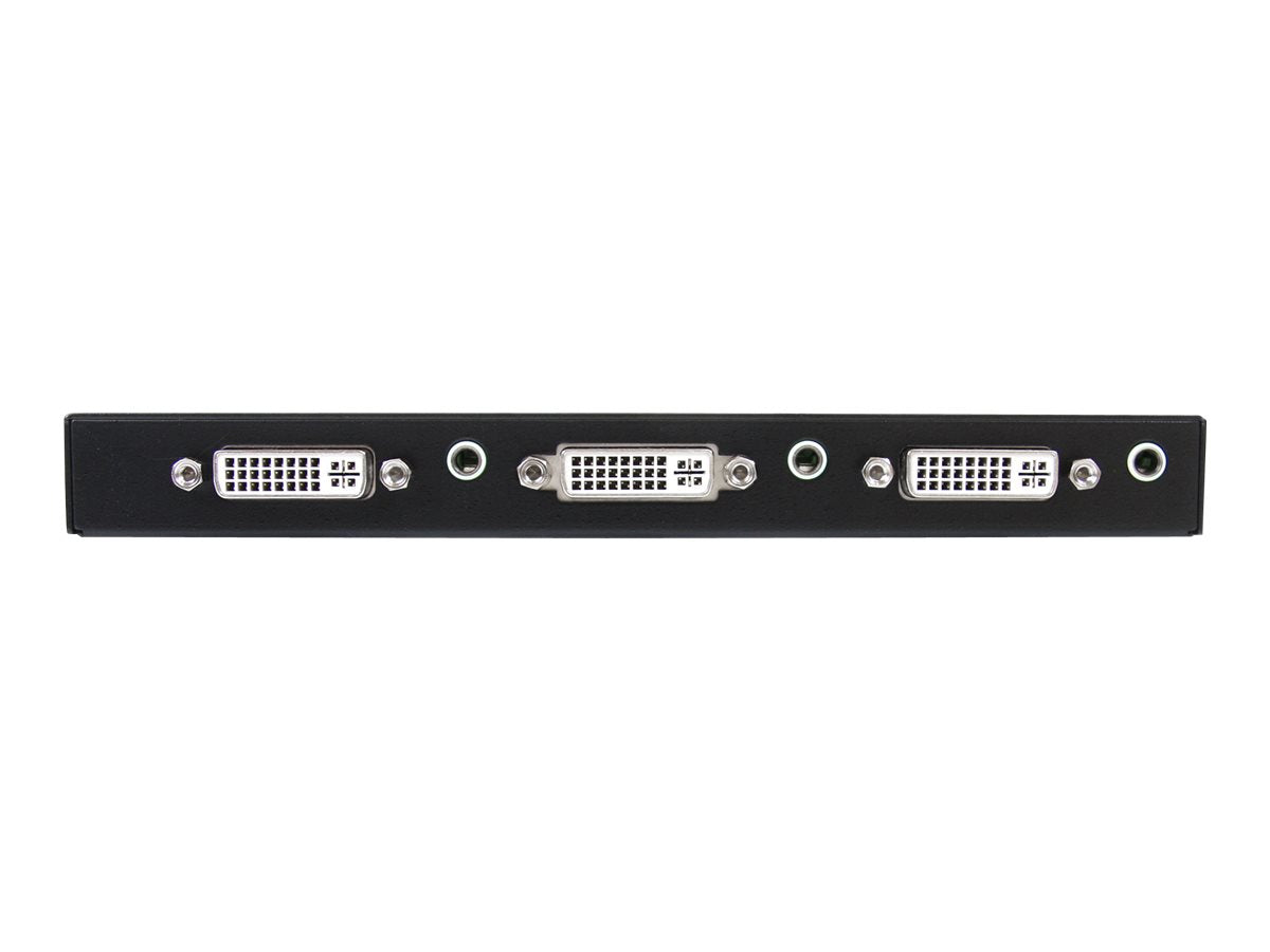 STARTECH.COM 2 Port DVI Video Splitter mit Audio - Vorderansicht