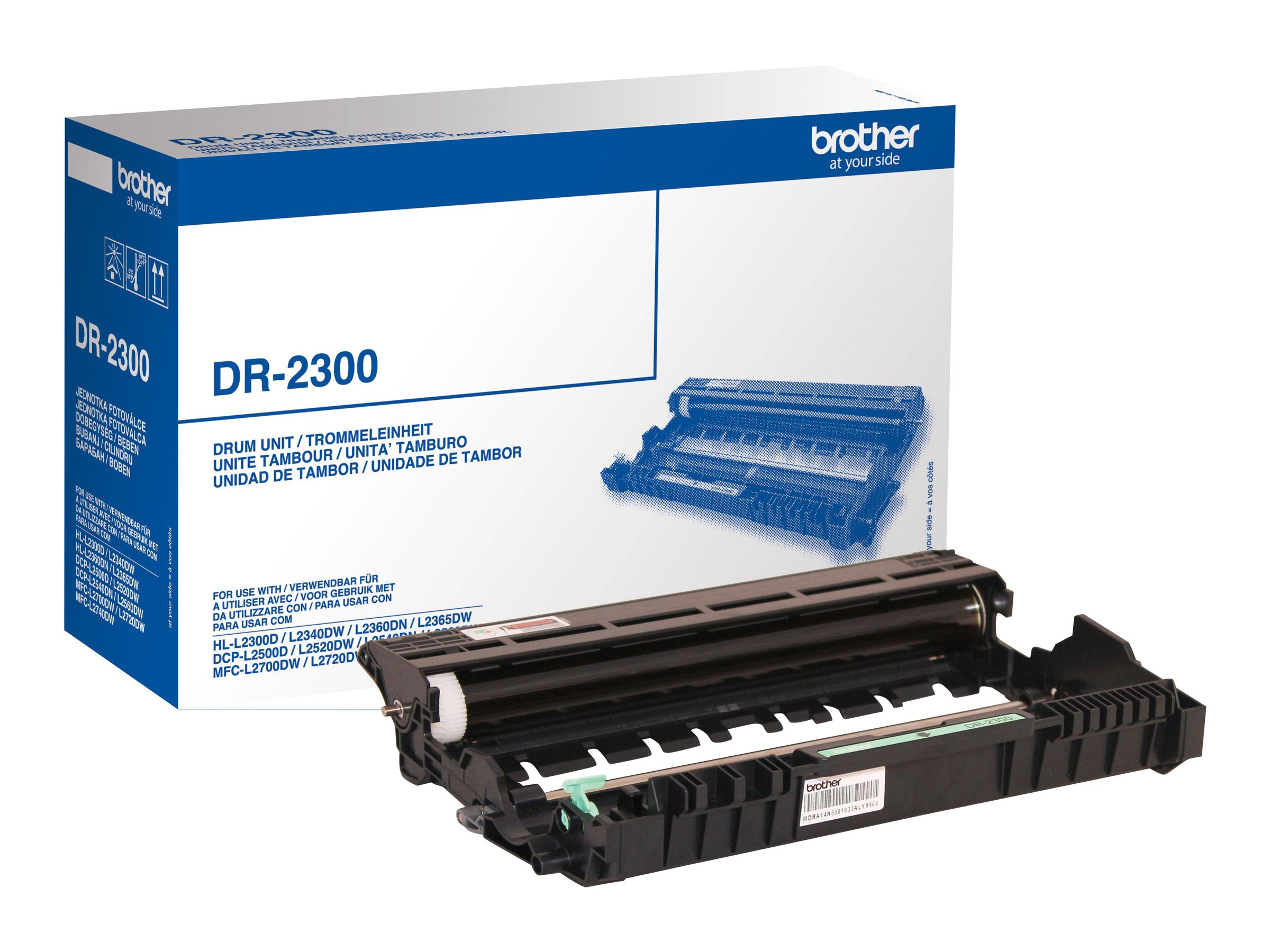 BROTHER DR-2300 Trommel schwarz Vorderansicht