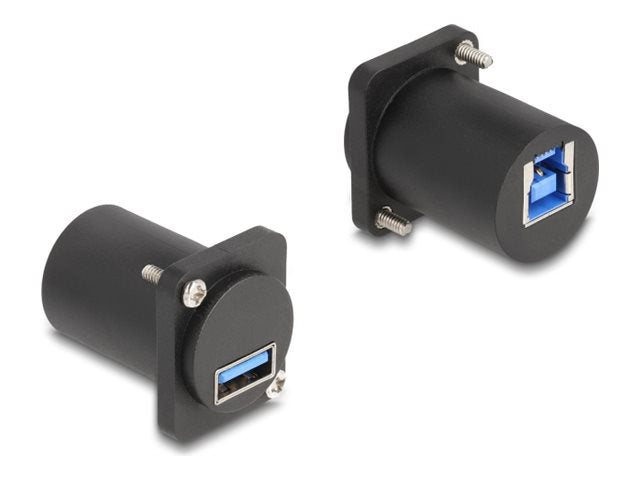 DELOCK D-Typ Modul USB 5 Gbps Typ-A Buchse zu Typ-B Buchse Vorderansicht