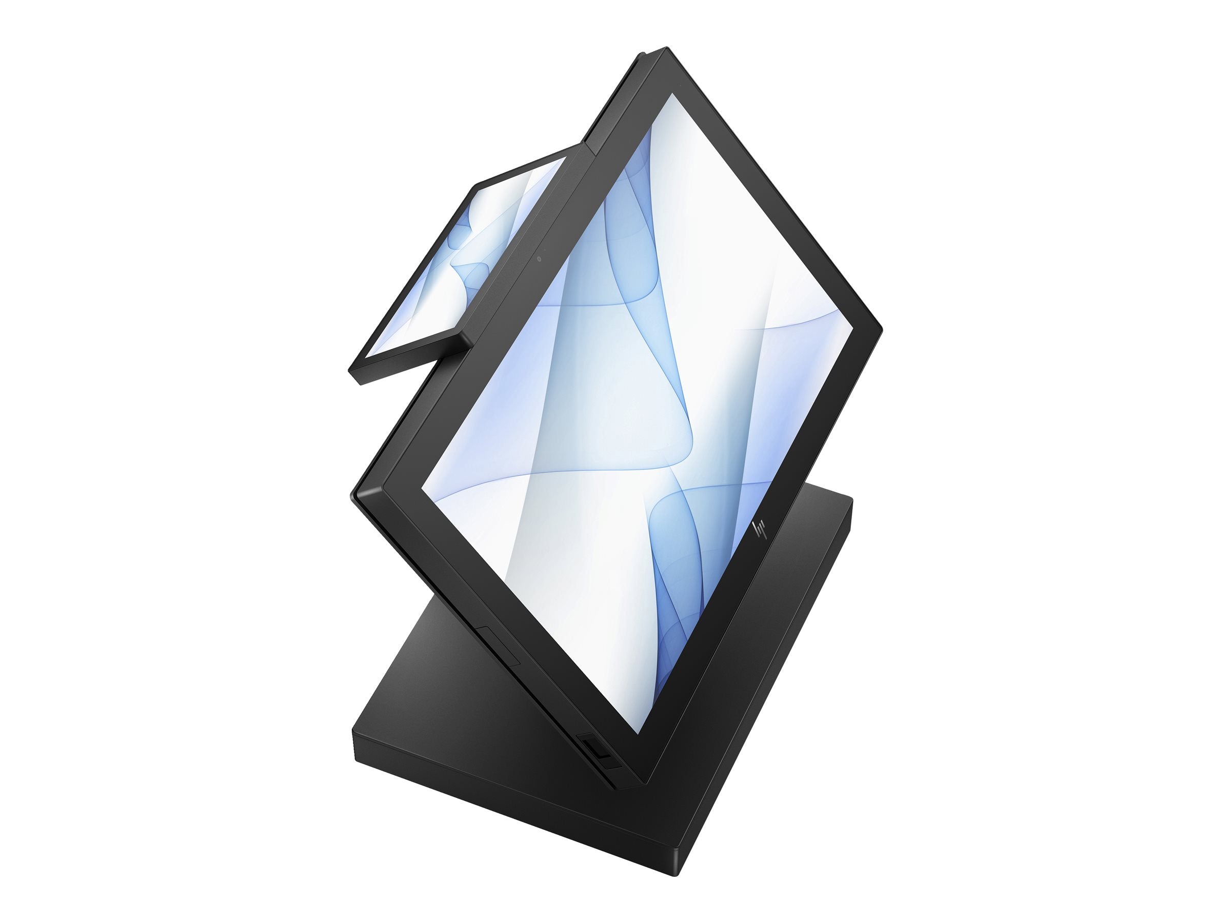 HP Engage 16,76cm 6,6 Zoll White Display Vorderansicht