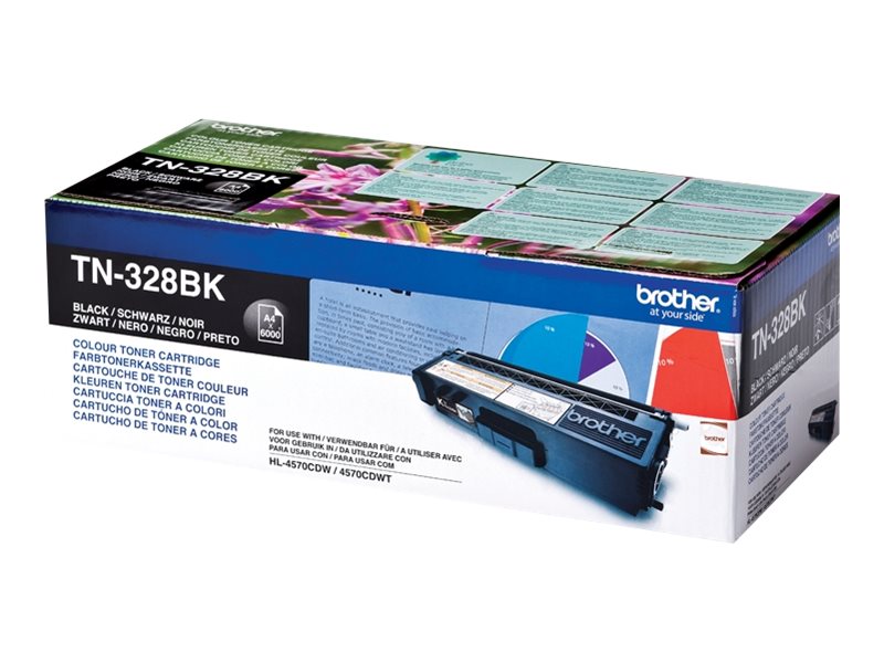 BROTHER TN-328 Toner schwarz Vorderansicht