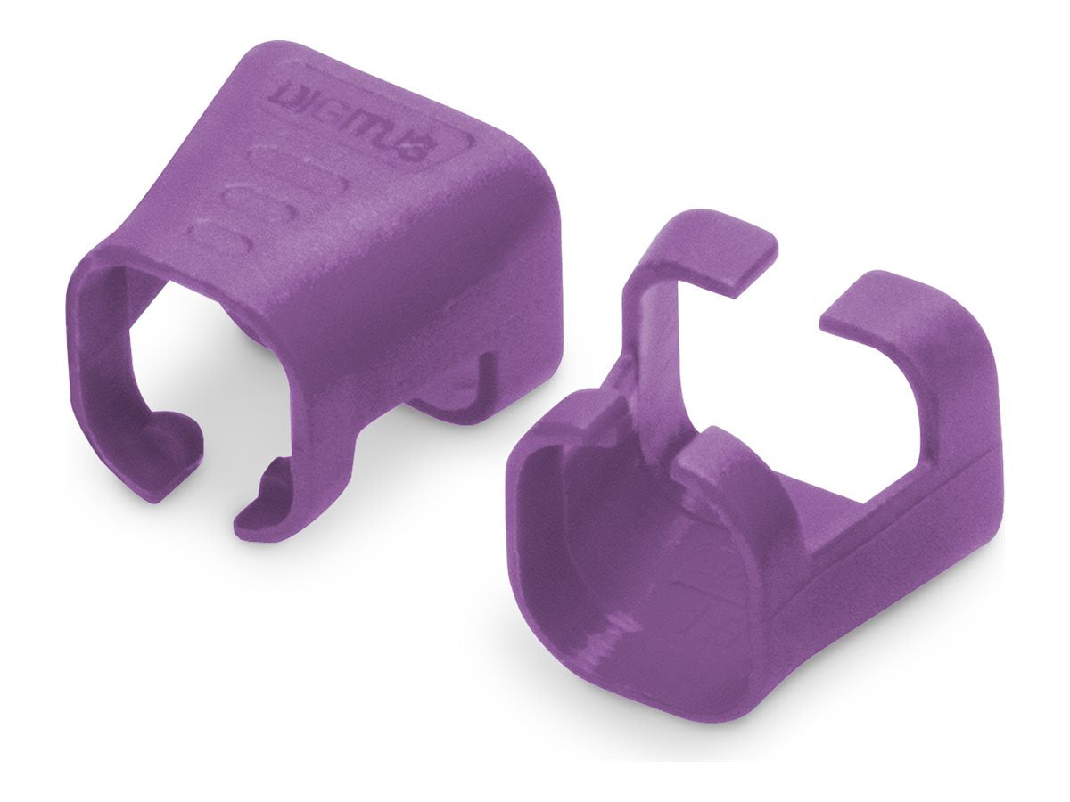 DIGITUS Color clips for Patch cable - Violet Vorderansicht